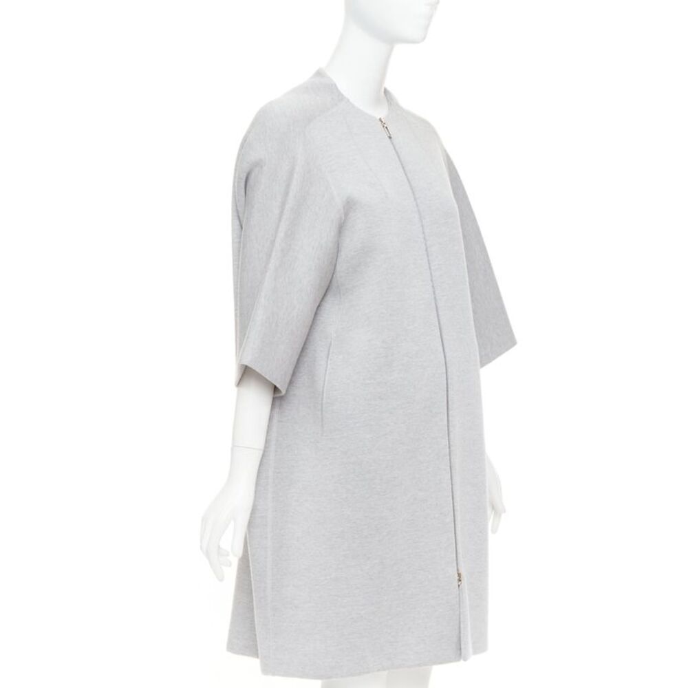Christian Dior Wool Jersey Cocoon Coat
